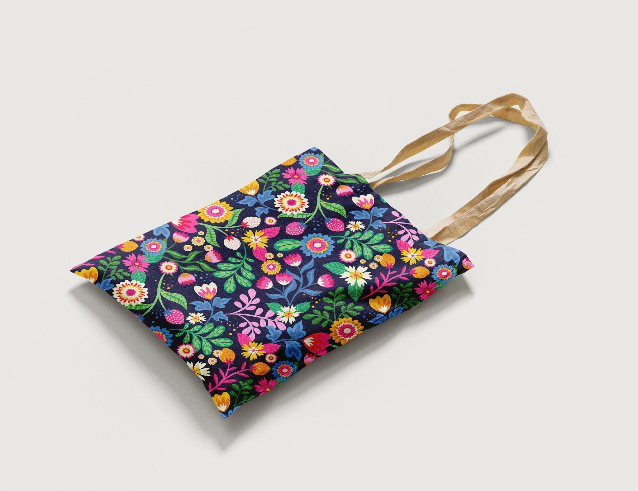 Floral Tote Bag