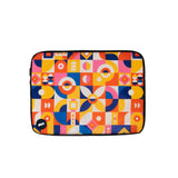 Modern Abstract Colorful Pattern Laptop Sleeve