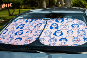 It's a Woman's World Car Sun Shade