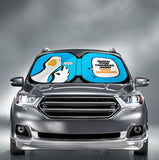 Quacking Duck Car sun shade