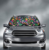 Floral Car Sun Shade