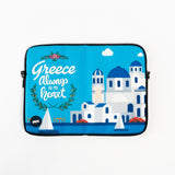 Greece Santorini Laptop Sleeve