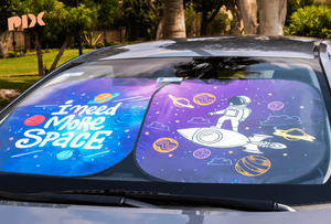 Spaceman Car Sun Shade