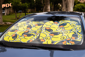 Cool Ducks Car Sun Shade