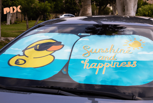 Sunny Duck Car Sun Shade