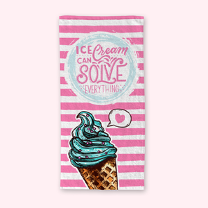 Ice Cream Lovers Towel