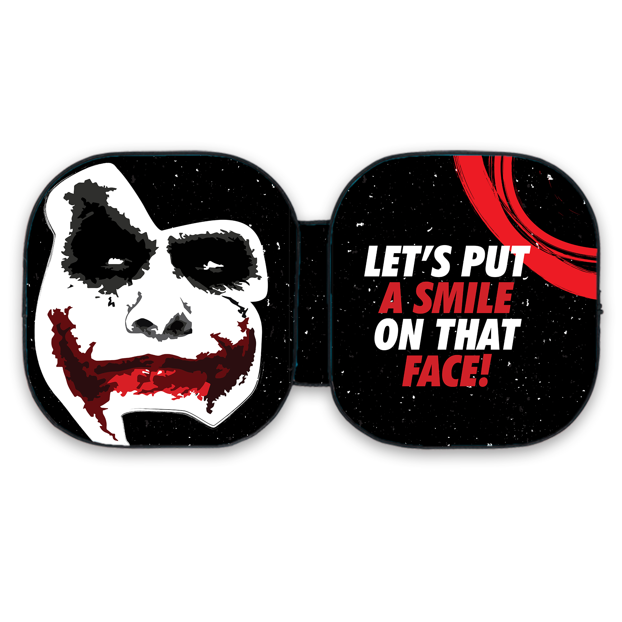 The Joker Smile Car Sun Shade