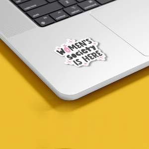 Women's Society Laptop Stickers