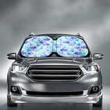 Mermaid Skin Car sun shade