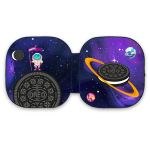 Oreo Space Car Sun Shade