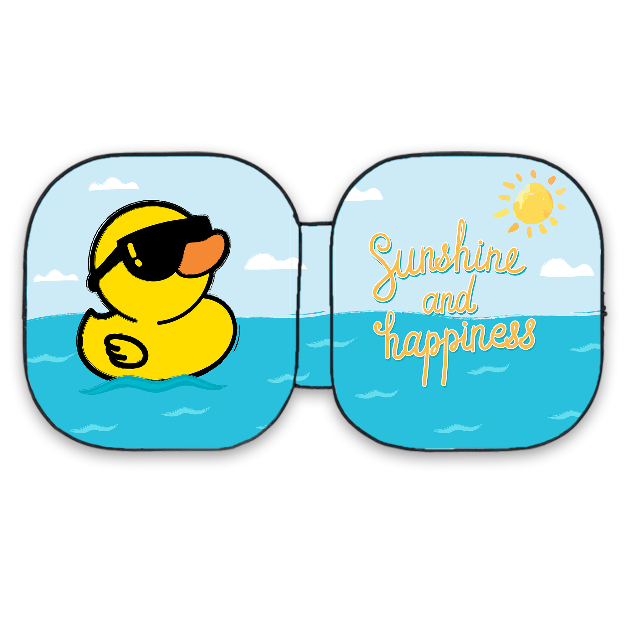 Sunny Duck Car Sun Shade