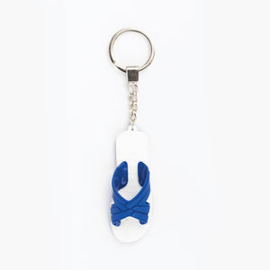 Blue Egyptian Slipper Keychain