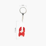 Red Egyptian Slipper Keychain