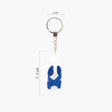 Blue Egyptian Slipper Keychain