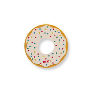 White Donut Coaster