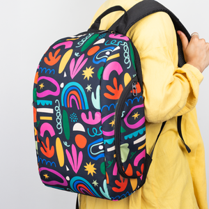 Hand Drawn Backpack