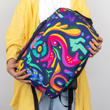 Sea Colorful Pattern Backpack