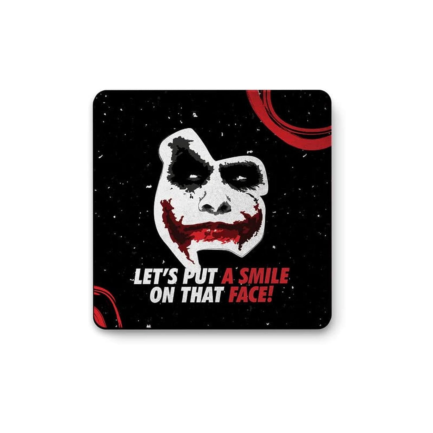 The Joker Smile Mouse Pad