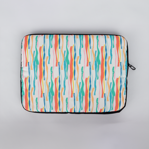 Stripes print Laptop sleeve