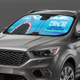 Shark car sun shade